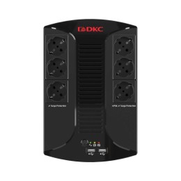 Источник бесперебойного питания ИБП Info PDU 800В.А Schuko (6) USB для зарядки (2) USB + RJ11 DKC IN