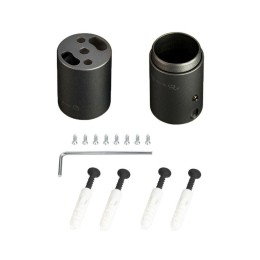 Крепление MOONLIGHT-VT-CEILING-DL-D25 Black металл (комплект) Arlight 048401