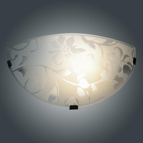 Светильник НББ 21-60 М19 "Эрика" 300/2 матов. бел./клипсы штамп метал. (инд. упак.) Элетех 100520567