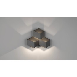 Бра декоративное PALMIRAGW-1101-3-6-BL-NW 6Вт 4000К IP20 черн. DesignLed 00-00002386