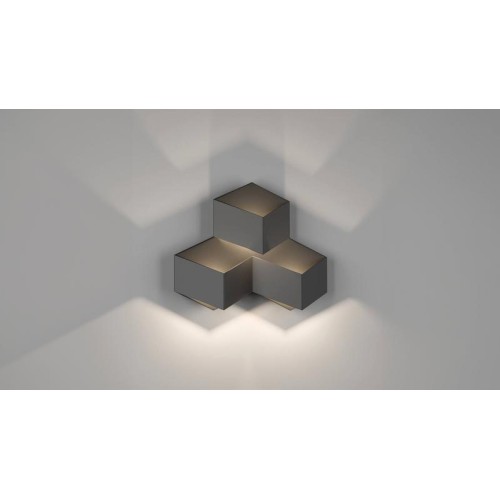 Бра декоративное PALMIRAGW-1101-3-6-BL-NW 6Вт 4000К IP20 черн. DesignLed 00-00002386