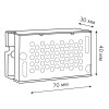 Блок питания для светодиодной ленты Black 15Вт 12В IP20 (драйвер) GAUSS 202003015
