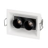 Светильник светодиодный MS-ORIENT-BUILT-TURN-TC-S67x90-5W Warm3000 WH-BK 30 deg IP20 230В металл Arl