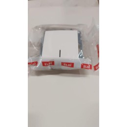 Выключатель 1-кл. СП Zena 10А IP20 с LED-подсветкой механизм бел. ABB 609-010200-201