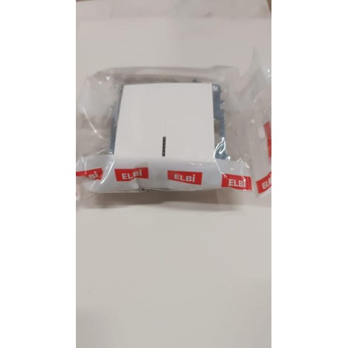 Выключатель 1-кл. СП Zena 10А IP20 с LED-подсветкой механизм бел. ABB 609-010200-201