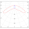 Светильник аварийный BS-RADAR-81-L2-INEXI2 Black Белый свет a23642