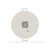 Светильник аварийный BS-RADAR-81-L2-INEXI2 White Белый свет a23636