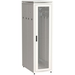 Шкаф сетевой 19дюйм LINEA N 47U 600х1000мм перфорированная передняя дверь сер. ITK LN35-47U61-P