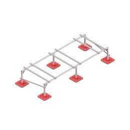 Конструкция опорная для установки оборудования TECHNORAPTOR FOOT 3000х1200 тип 2 HD КМ TR0262