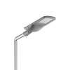 Светильник светодиодный Tornado Xtrem Urban 80Вт 4000К уличный консольный RAL7045 сер. муар VARTON V