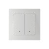 Выключатель 2-кл. AtlasDesign Smart 10А (сх. 5) L+N с подсветкой Zigbee механизм бел. SE ATN000153Z