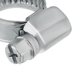 Хомут стальной червячный 10-16 (Россия) Rexant 07-0610