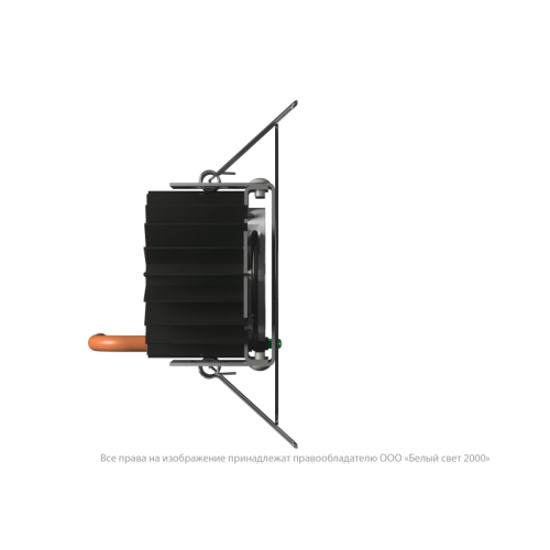 Светильник аварийный BS-RADAR-81-L4-STABILAR2 Black Белый свет a23649