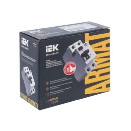 Выключатель дифференциального тока (УЗО) 2п 25А 30мА тип AC ВДТ R10N ARMAT IEK AR-R10N-2-025C030