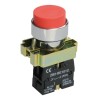 Кнопка LAY5-BL41 1НО без подсветки красн. KARAT IEK BBT70-BL-K05