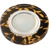 Светильник декоративный Luciole DLS-L204 GU5.3 CHROME/BLACK GU5.3 встраив. доп. светодиод. подсветка