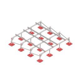 Конструкция опорная для установки оборудования TECHNORAPTOR FOOT 3000х3000 HD КМ TR0263