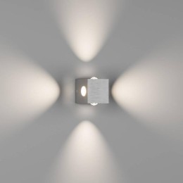 Бра четырехстороннее KVAD 92GW-9092-4-SL-NW 4Вт 4000К IP20 серебр. DesignLed 00-00002086