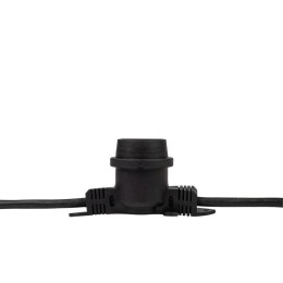 Гирлянда уличная "Белт-лайт" PBL-S40/L24+1.5 Black E27 IP65 24м 40ламп 1.5м шнур соедин. в линию max