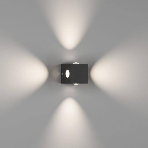 Бра четырехстороннее KVAD 92GW-9092-4-BL-NW 4Вт 4000К IP20 черн. DesignLed 00-00002085