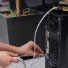 Патч-корд F/UTP кат.5e RJ45-RJ45 LSZH экранир. 3м сер. Rexant 18-8006-1