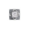 Кнопка нажимная 1-кл. СП Glossa 10А IP20 (сх. 1) 10AX механизм бел. SE GSL000115