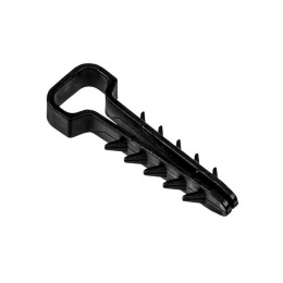 Дюбель-хомут PCD-F 05х10-45-100BL для плоского кабеля PA6.6 (уп.100шт) Jazzway 5054981