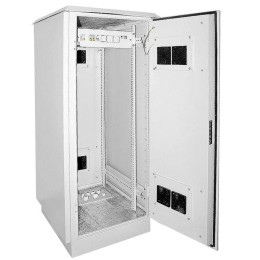 Шкаф уличный 19дюйм 33U 720х860мм IP55 двустен. метал. передняя и задняя двери; сер. ITK LO35-33U78-