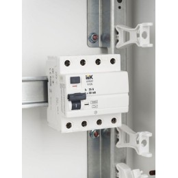 Выключатель дифференциального тока (УЗО) 4п 25А 30мА тип A ВДТ R10N ARMAT IEK AR-R10N-4-025A030