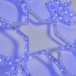Фигура светодиодная "Снежинка LED" 55х55см LED син. 25Вт 220В IP65 Neon-Night 501-335