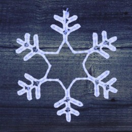 Фигура светодиодная "Снежинка LED" 55х55см LED син. 25Вт 220В IP65 Neon-Night 501-335