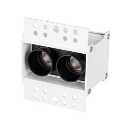 Светильник светодиодный MS-ORIENT-BUILT-TRIMLESS-TC-S38x67-5W Day4000 WH-BK 30 deg IP20 230В металл