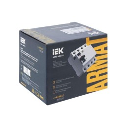 Выключатель дифференциального тока (УЗО) 4п 63А 100мА тип AC ВДТ R10N ARMAT IEK AR-R10N-4-063C100