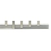 Шина соединительная типа PIN для 4-ф нагр. 100А 36х27мм EKF pin-04-100m