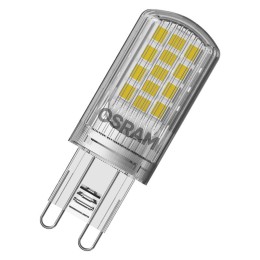 Лампа светодиодная STAR PIN 3.8Вт (замена 40Вт) прозр. 2700К тепл. бел. G9 470лм угол пучка 300град.