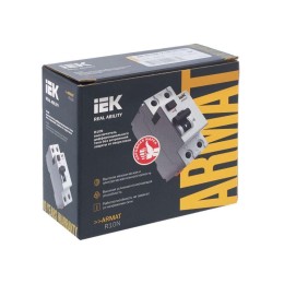 Выключатель дифференциального тока (УЗО) 2п 63А 100мА тип AC ВДТ R10N ARMAT IEK AR-R10N-2-063C100