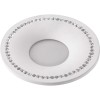 Светильник декоративный встраиваемый DLS-V103 GU5.3 WHITE "Vernissage" без лампы GU5.3 металл бел. о