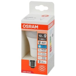 Лампа светодиодная LED Star 12Вт грушевидная 6500К E27 1055лм (замена 100Вт) OSRAM 4058075695351