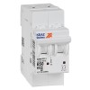 Выключатель автоматический модульный 2п B 50А 4.5кА OptiDin BM63-2B50-4.5-УХЛ3 КЭАЗ 329515