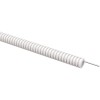 Труба гофрированная ПВХ d16мм с протяжкой бел. (уп.100м) ELASTA IEK ET-TG21-121-016-100-K01