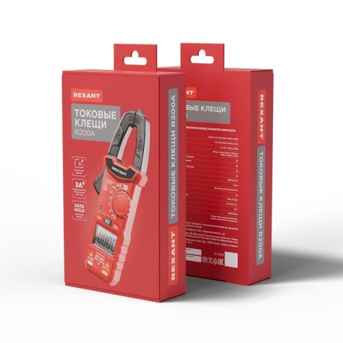 Клещи токовые R200A Rexant 13-3201