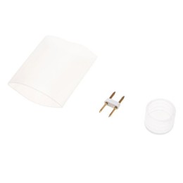 Набор установочный для Гибкого неона 16х16мм формы D (шнур питания каучук с диодным мостом и вилкой