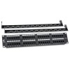 Патч-панель 19дюйм 2U 48 портов RJ45 кат.5E Dual IDC PL-48-Cat.5e-Dual IDC с задн. кабельным организ