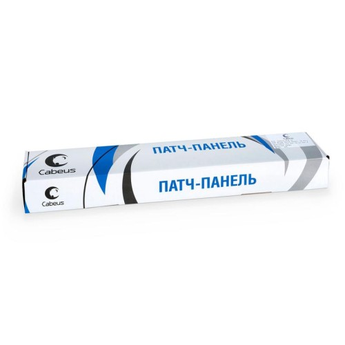 Патч-панель 19дюйм 2U 48 портов RJ45 кат.5E Dual IDC PL-48-Cat.5e-Dual IDC с задн. кабельным организ