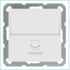 Выключатель карточный 10А IP20 отельный механизм бел. глянцевый Jasmart G6209W
