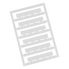 Маркировка Ш=16мм без надписей 24 шильдика OptiClip MC16 КЭАЗ 349605