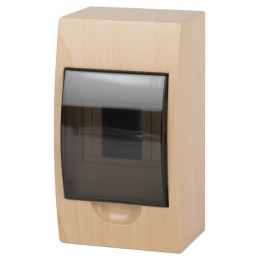 ЭРА Корпус пластиковый ЩРН-П-04 ЭРА BOXF 04_P IP41, сосна