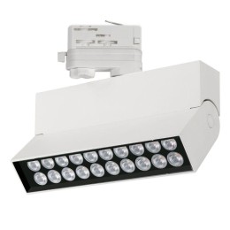 Светильник светодиодный LGD-LOFT-TRACK-4TR-S170-10W Warm3000 WH 24 deg DALI IP20 металл Arlight 0360