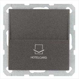 Выключатель карточный 10А IP20 отельный механизм мокко Jasmart G6209Z