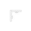 Комплект SF-2006 профиль накладной П-образный 2м SWG Standard 00000000987
